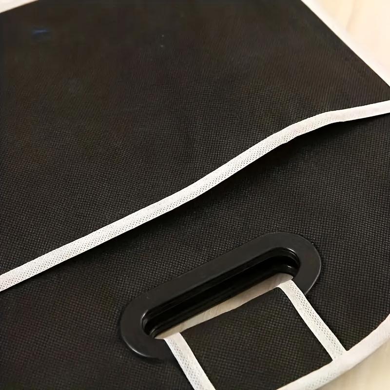 Large-Capacity Foldable Car Trunk Storage Bag with 3 Compartments, Waterproof & Universal Portable, for SUVs, Sedans, Trucks Storage Box(FS)