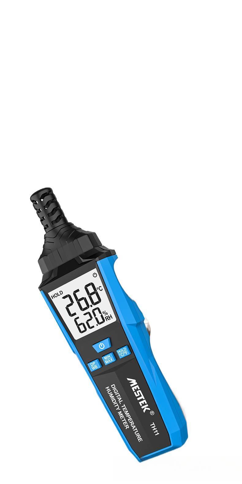 Handheld Digital Thermohygrometer Industrial Grade High-Precision Temperature and Humidity Measuring Instrument Dew Point Thermometer