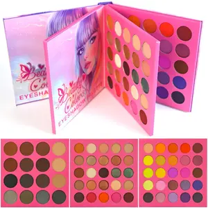 66 Color Eyeshadow Makeup Palette includes Contour Powder,Eyeshadow,Blushr,Highlighter，Waterproof，Oil Control 4 in 1 Face Makeup Kit