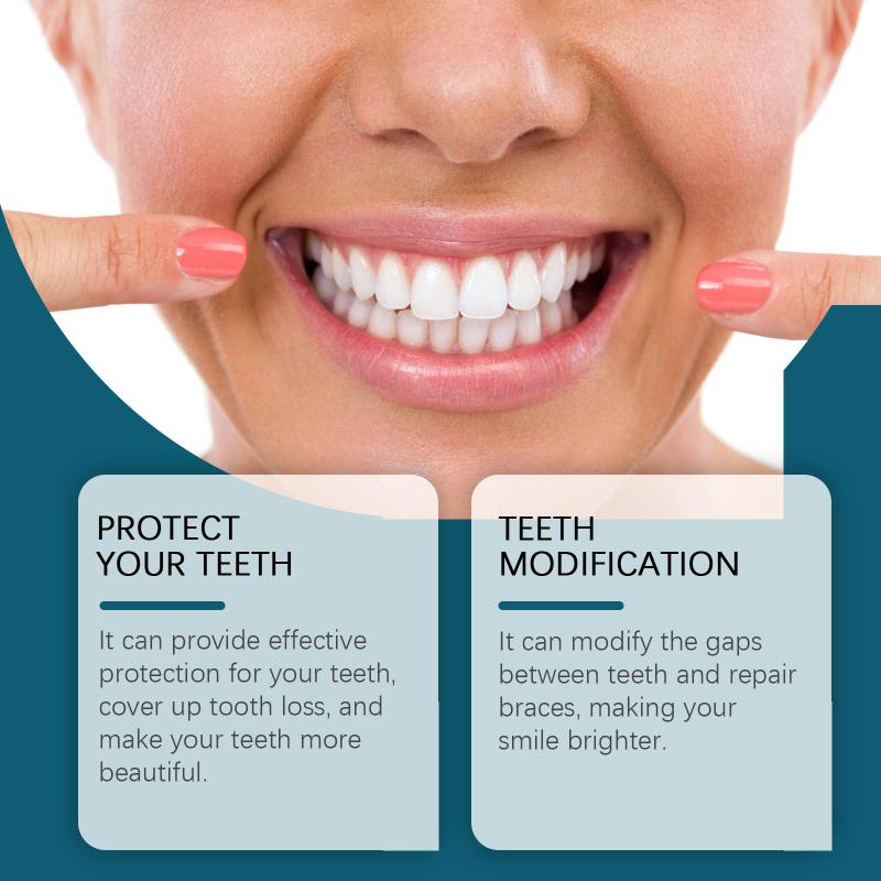 Silicone Denture Repair Kit - Daily Use to Enhance Smile Beauty, Comfortable Material to Modify Teeth.