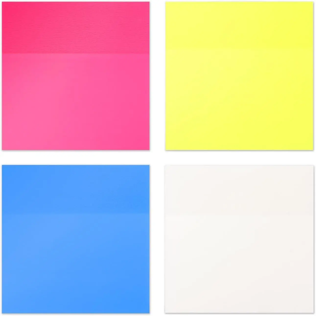 200 Sheets Transparent Sticky Notes Clear Sticky Notes See Through Sticky Notes 3x3 Inch Clear Note Pads  Translucent  It Notes for Books Annotation Office School Supplies (4 Colors)