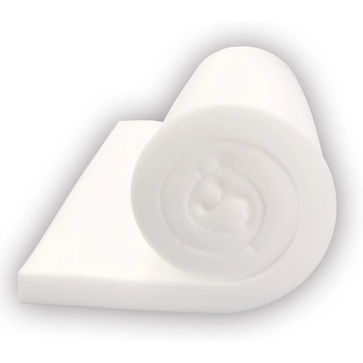 High Density 2 inch Thick, 24 inch Wide, 72 inch Long Upholstery Foam, Cushion Replacement