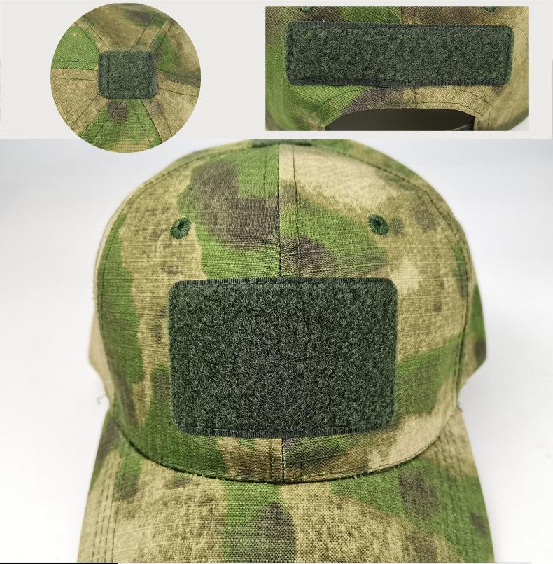 Tactical Camo Baseball Cap for Men & Women, Adjustable Military Dad Hat with Velcro Patch for Outdoor, Hiking, Hunting