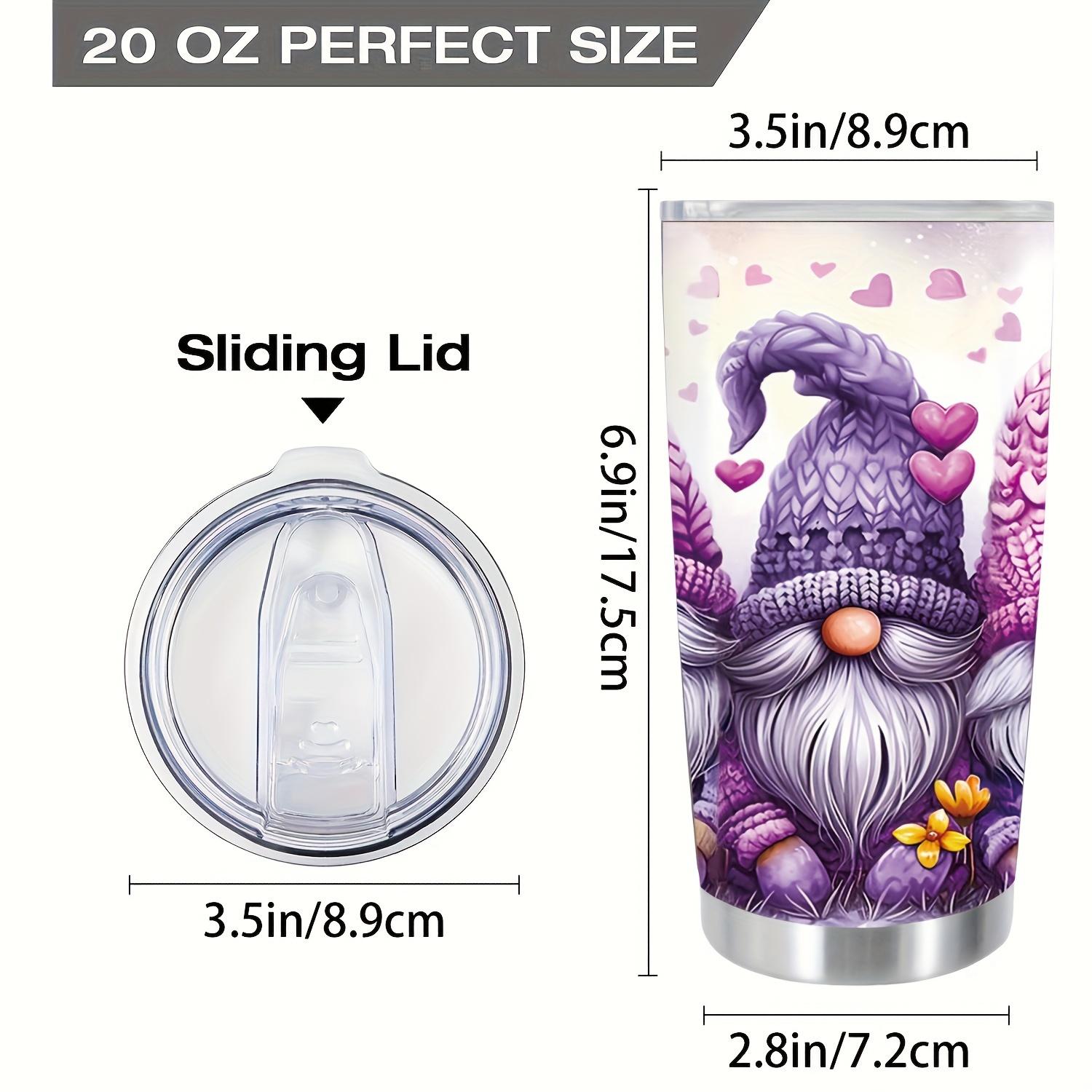 20-Ounce Covered Water Bottle - Double-Walled Insulated Stainless Steel Flask, Suitable for Year-Round Use, Perfect for Outdoor Travel Accessories And Delightful Gifts for Christmas And Valentine'S Day.