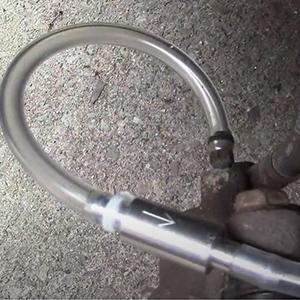 Brake Bleeder Hose,One Way Check Valve Tube Bleeding Tool Kit for Car Motorcyle Clutch, 2025 Upgraded Universal Brake Fluid Bleeder Kit for Hydraulic Brake System, Soft Tube with Metal Clips【Non-automotive accessories】