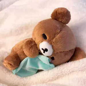 Cute Sleeping Rilakkuma Plush Doll Good Dream Series Basic Style Super Soft Stuffed Bear Toy Companion Sweet Good Night Gift