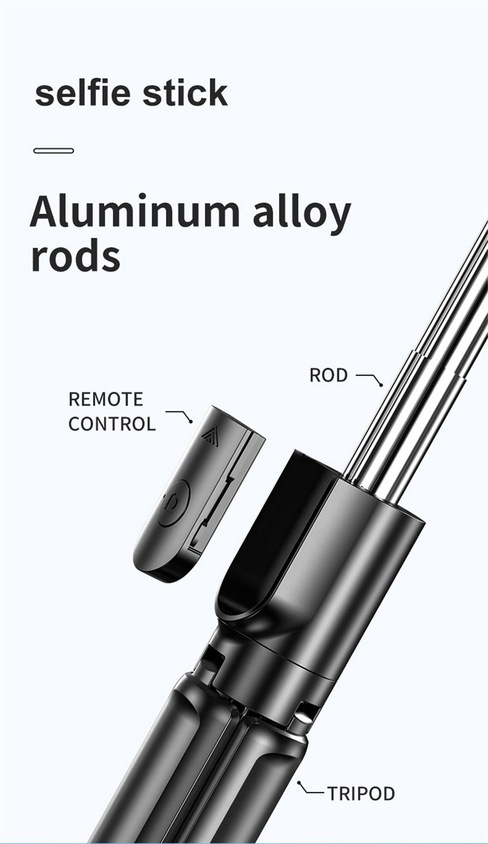 3In1 Bluetooth Wireless Selfie Tripod With Fill Light Shutter Remote Control Portable Foldable Monopod 3In1 Bluetooth Wireless Selfie Tripod With Fill Light Shutter Remote Control Portable Foldable Monopod