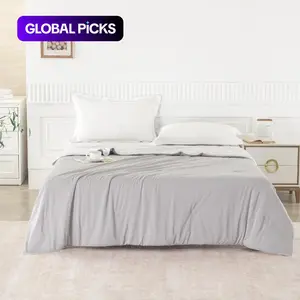 Stay Cool All Night Summer Comforter – Soft Lightweight Quilts Thin Breathable Cooling Quilt for Heat Sensitive Sleepers Lightweight Quilts Cooling Breathable Bedding #GLOBAL PICKS