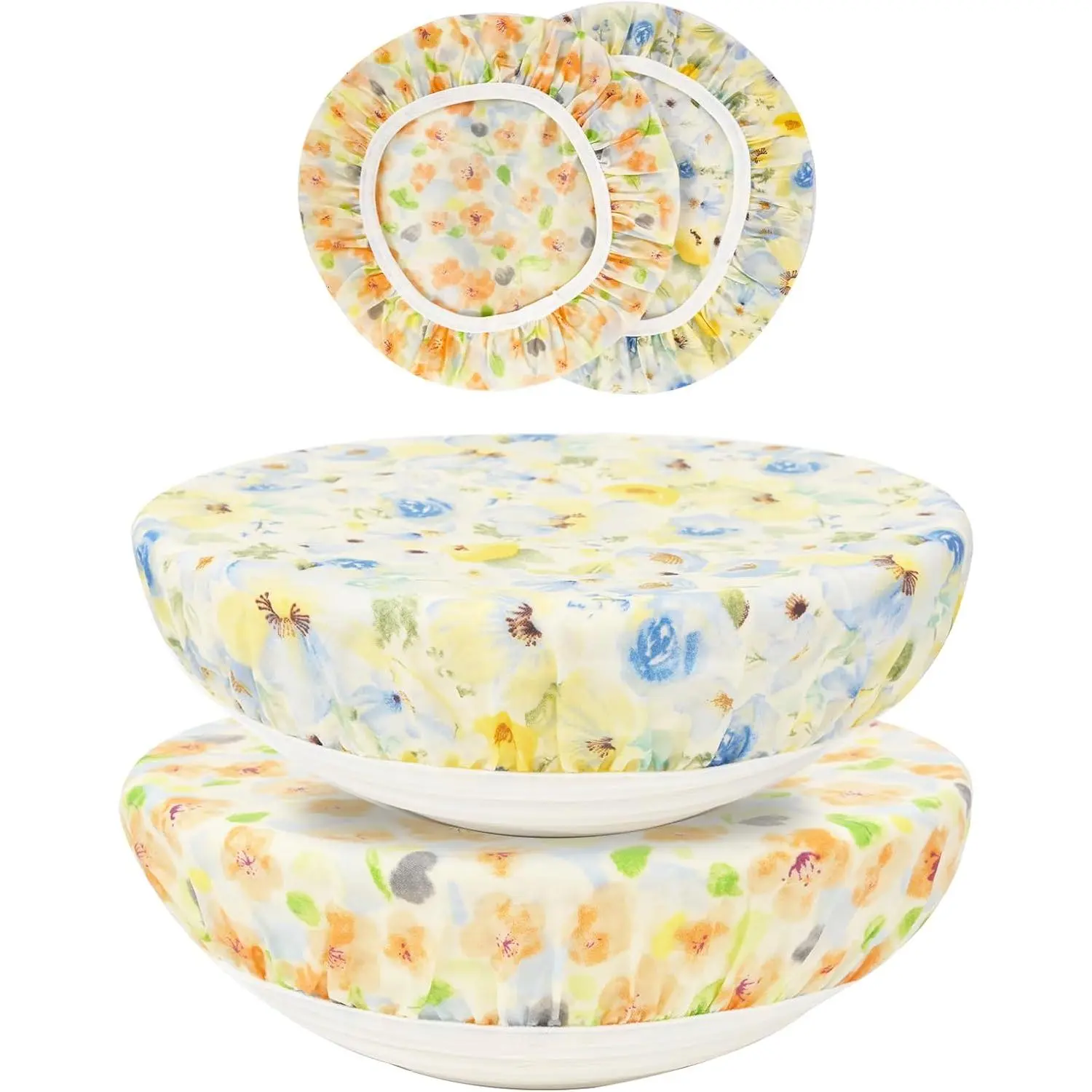 2 count 10inch  Beeswax Elastic Bowl Covers for Bread Proofing |  Beeswax  Breathable Dough-Rising Lid for Sourdough Banneton & -Keeping  Elastic Rim Keeps Moist