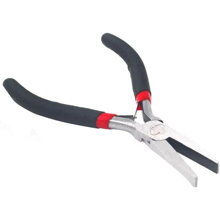 Flat Nose Pliers 5 Inch Smooth Jaw Pliers for Jewelry Making Wire Wrapping Bending