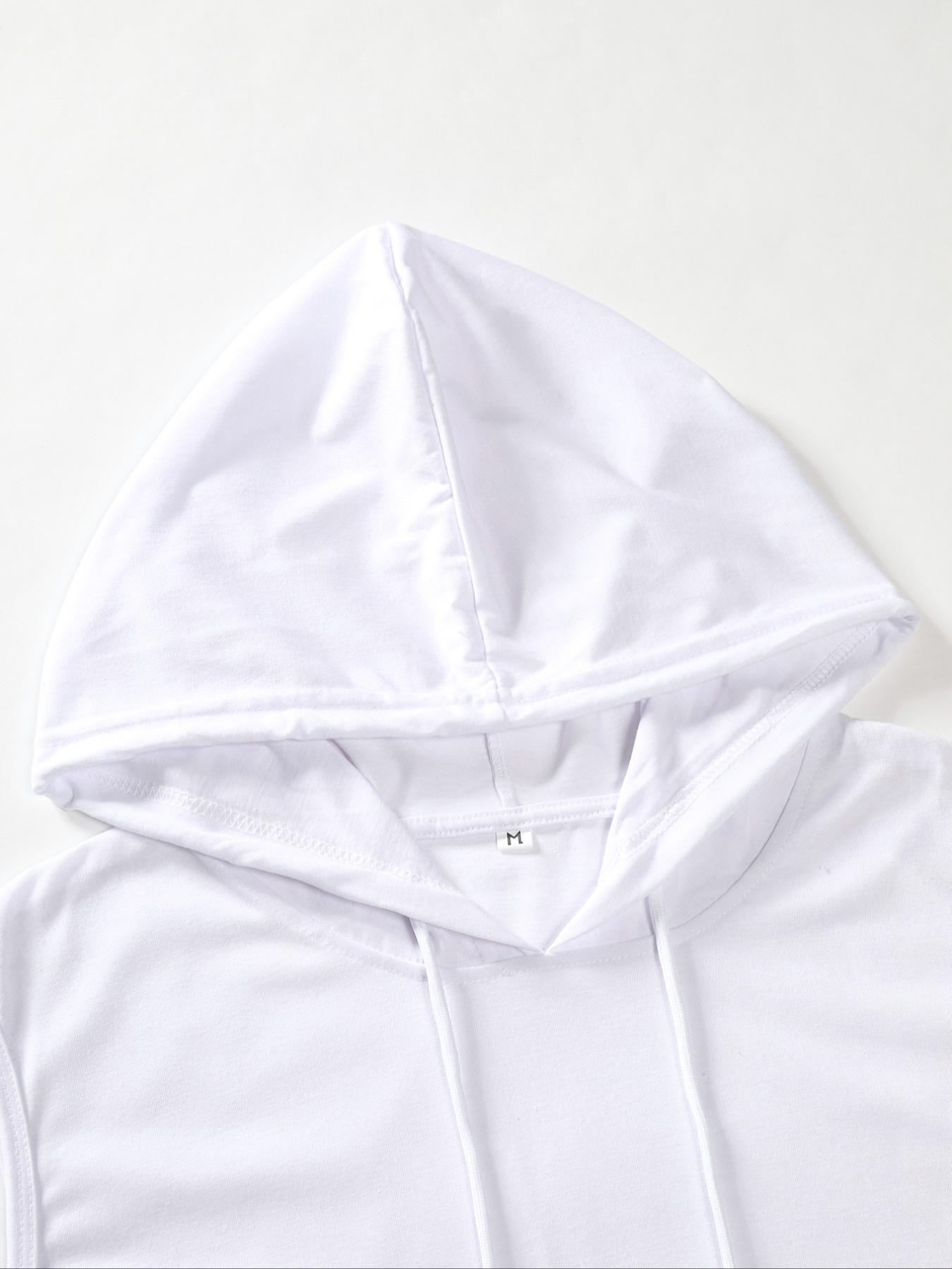 Men's Graphic Print Two-Piece Set, Stylish Hooded Sleeveless Vest and Drawstring Pocket Shorts, Summer Casual Wear for Sports and Daily Use