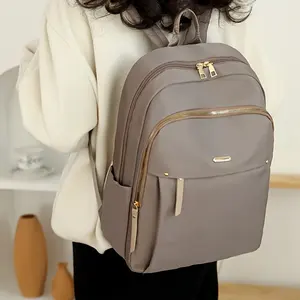 Simple and Versatile Trendy Women's Backpack, Large Capacity for Shopping, Outings, and Travel