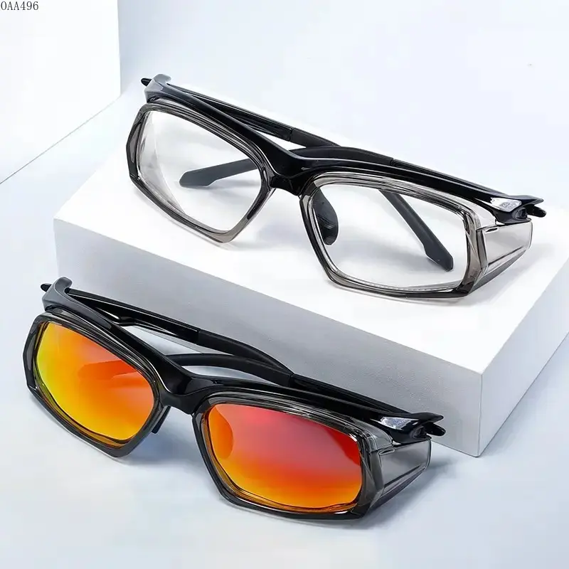 Unisex 2-Pack Wraparound Polarized Sports Sunglasses for Outfits - UV400 Protective Lenses, Wind-Resistant Lightweight Frame, Outdoor Eyewear for Cycling, Fishing