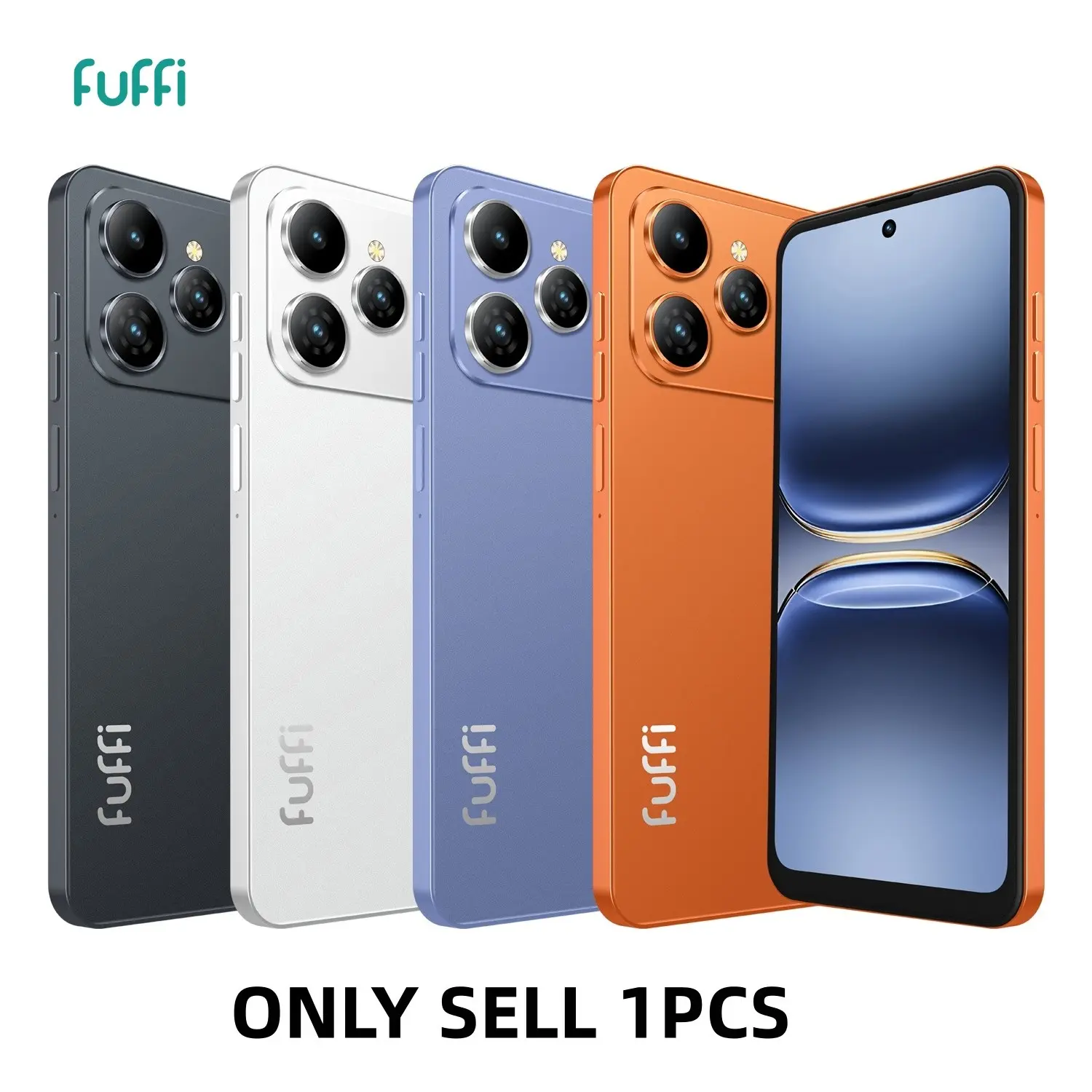 Fuffi-M17 Pro Smartphone, Android Mobile Phone, 6.56-Inch HD Large Screen, 3GB RAM 32GB ROM, Dual 2MP Cameras, 4G Network, 3100mAh Battery, Dual Sim, Android Phone