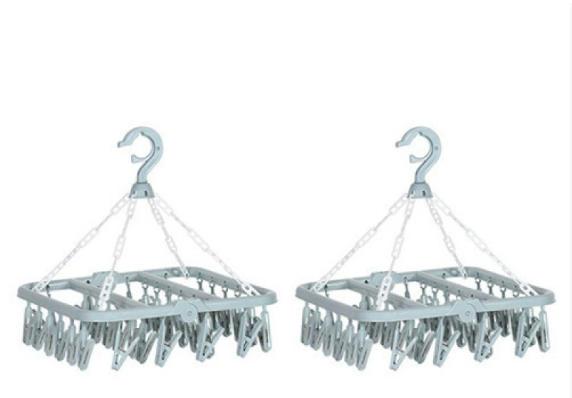 Sock Drying Rack, Foldable Drying Rack Drip Hanger, Portable Underwear Hangers Hanging Drying Rack, Folding Rotatable Sock Drying Rack for Drying Socks Lingerie Baby Clothes Drying Towels, Sock Hanger for Drying, Underwear Hangers for Drying