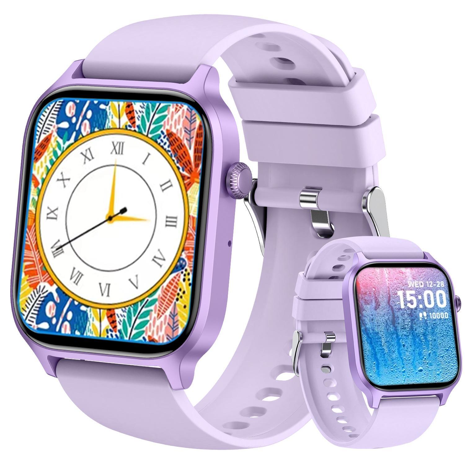 Multifunctional Smart Watch, Fashion Digital Watch with Multi-Sport Modes & Phone Call, Sports Watch for Women & Men