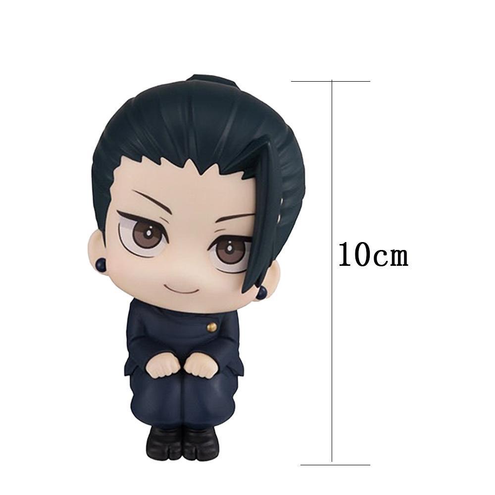Hot Sells JJK series Anime Figure mini Gojo doll Geto Suguru Look up Action Figure Anime Plush PVC Collector Toy Model Gift
