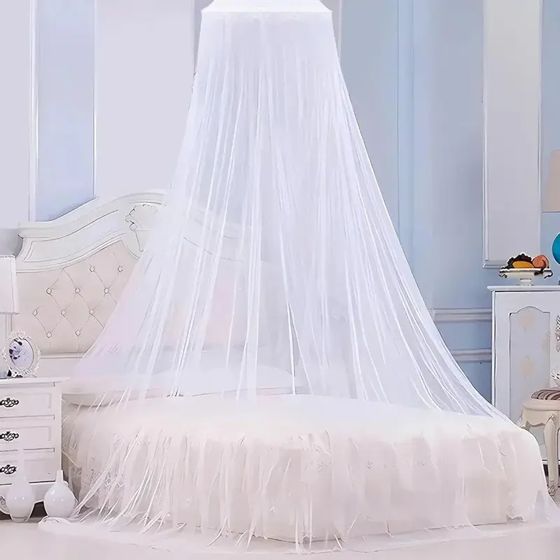 Portable Mesh Fabric Bed Mosquito Net, Large Size for Single Bed Users, Home & Camping Anti-Mosquito Cover