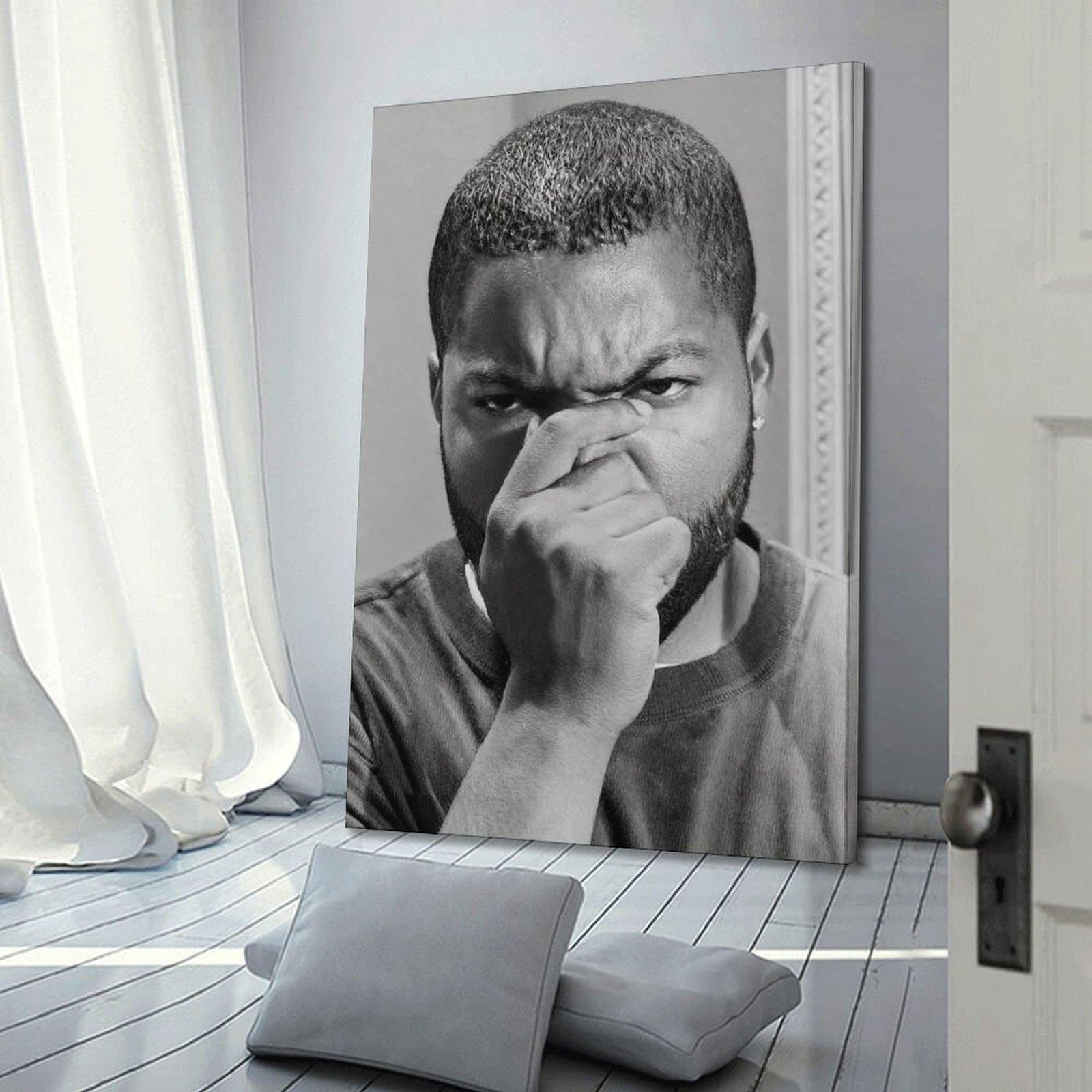 Funny Bathroom Movie Poster Canvas Poster Prints Modern Wall Decor for Bedroom Office Living Room Easy Install
