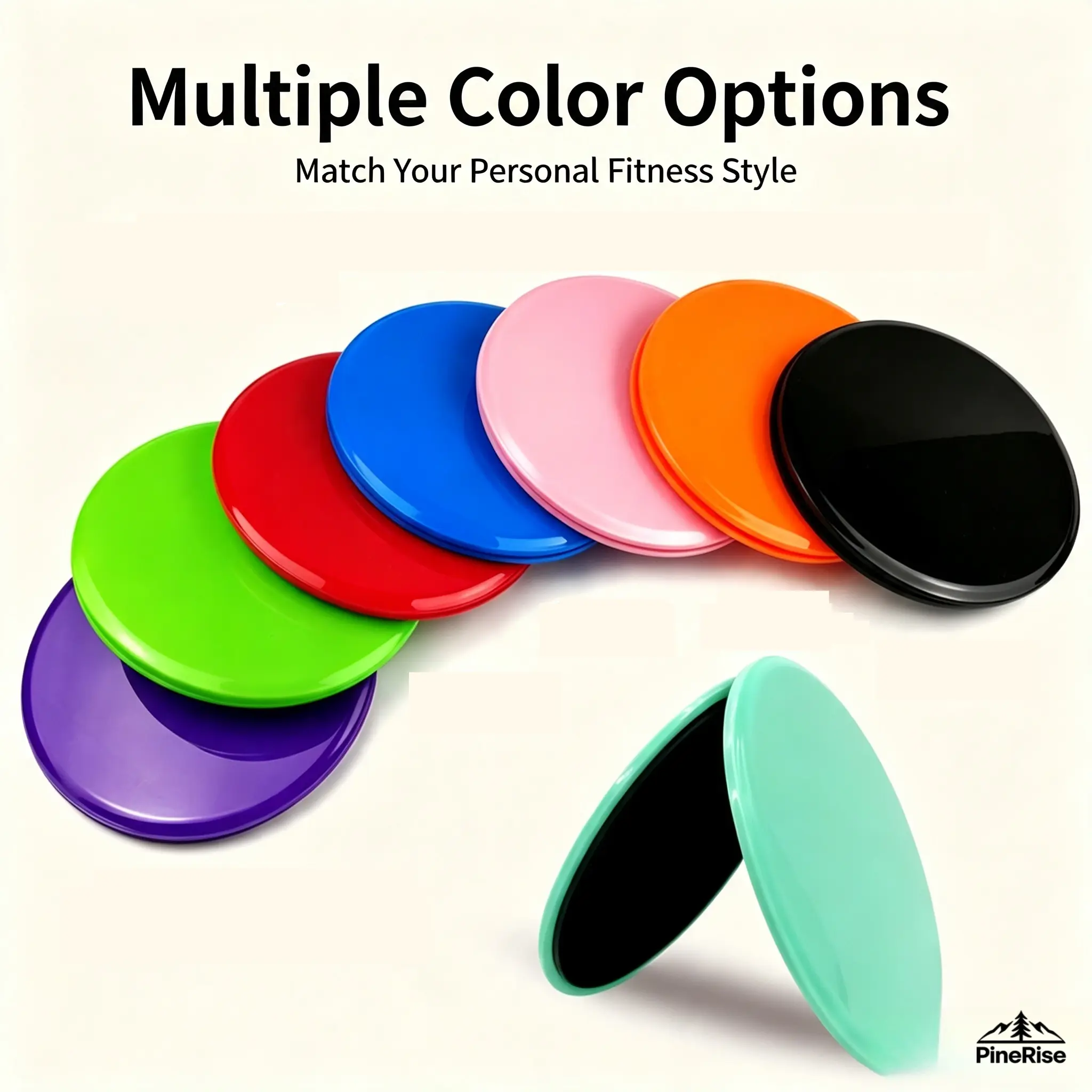 2 Pcs Round Fitness Gliding Discs Sliding Pads For Swift Workout Yoga Coordination Training Improve Core Balance Lightweight Portable Fitness Equipment For Home Body Shaping Outdoor Physical Exercise And Yoga Training For Men Women