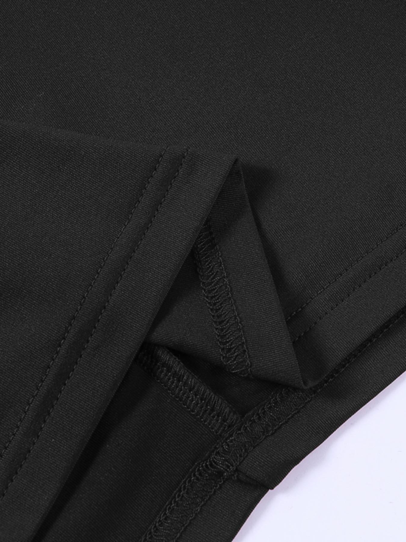 Women's Solid Backless Ruched Bodycon Dress, Fashion Casual Spaghetti Strap Cami Dress for Daily Outdoor Wear, Ladies Clothes for All Seasons