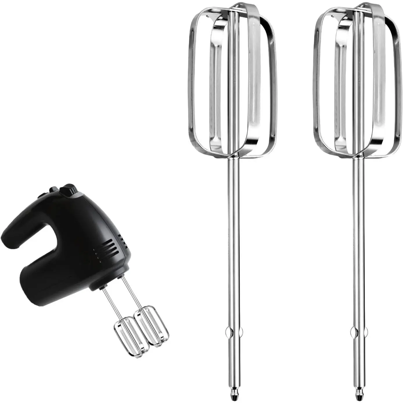 2pcs Hand Mixer Beaters Attachments Compatible with MX600B MX3200B MX1500W | Hand Mixer Beaters Attachments Compatible with MX Series Electric Hand Mixers for Cooking and Baking