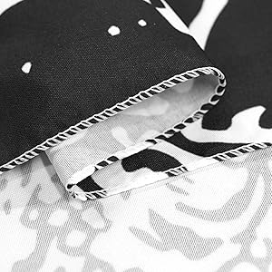 Skull Tapestry, Gothic Horror Moon Skeleton Mystic Dark Tapestries for Bedroom Grunge Wall Hanging Black and White