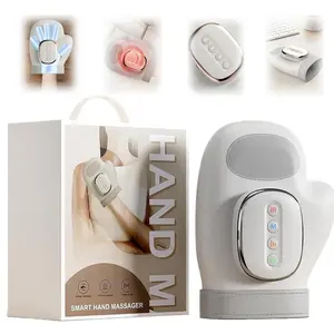 Therapeutic Hand Massager with Heat Therapy & Compression - Arthritis Pain Relief & Muscle Recovery, 3D Compression with 13 Airbags for Office Workers/Gamers/Post-Surgery Care