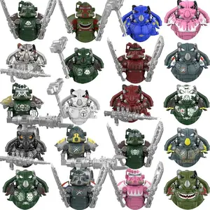 New Radiation Bricks T-51 Mecha Toys T60 Power Armor Gifts Cooper Minifigures Building Blocks Mini Action Figures For Children