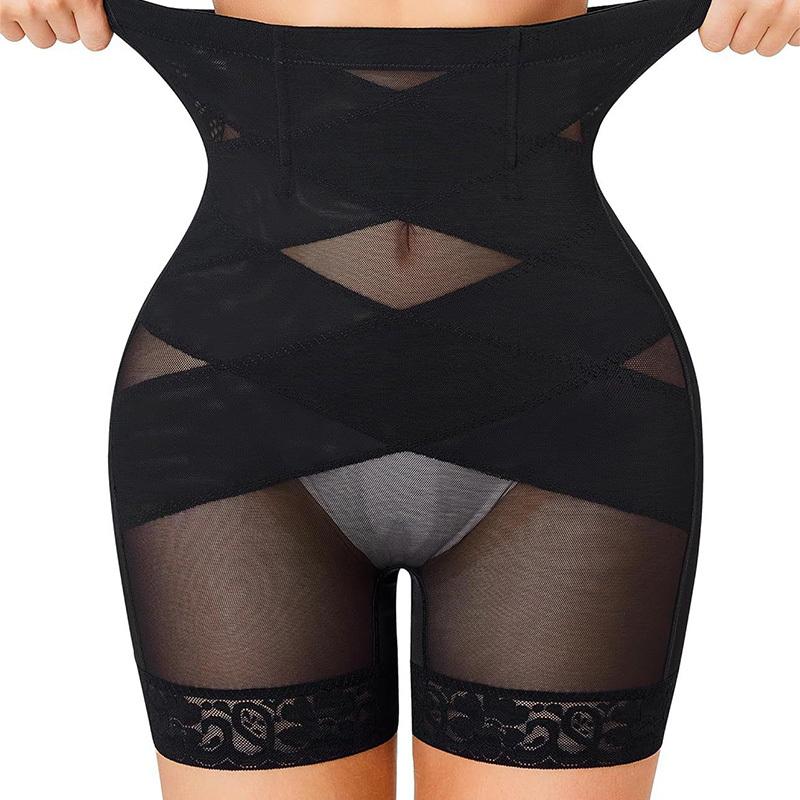 Women Shapewear Tummy Control Postpartum Underwear High Waist Butt Lifting Shorts Seamless Slimmer Body Shaper