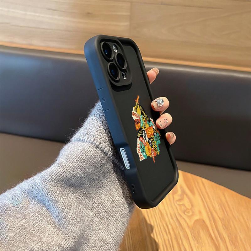 1 High Bamboo Black Punjab-Hot Map TPU Material Drop-Proof Case with Precise Cutouts and Full Coverage Protection. Suitable for Apple iPhone 17 E Air Pro ProMax iPhone16 15 14 Plus 13 12 Mini 11 X XS XR. The Perfect Gift for Birthdays, for Your Girlfriend