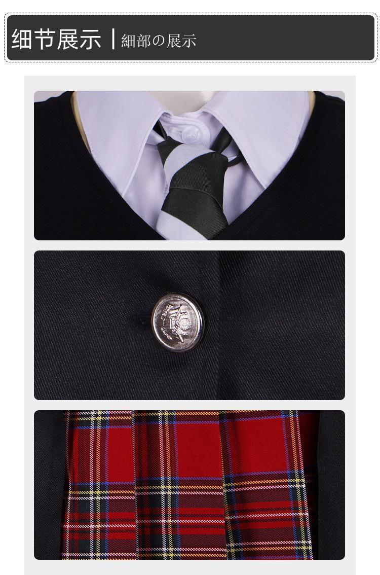 Maka Albarn Cosplay Anime Soul Eater Costume Women Girl Skirt Uniform Suit Wig Halloween Party Role Play Outfit Maka Cos Prop