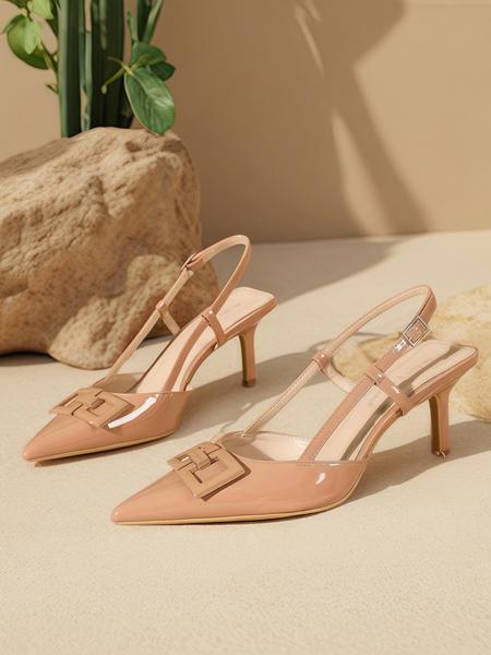 Women's Elegant Fashionable High Heel Shoes, Trendy Minimalist Pointed Toe Heels, Stylish All-match Shoes for Daily Wear