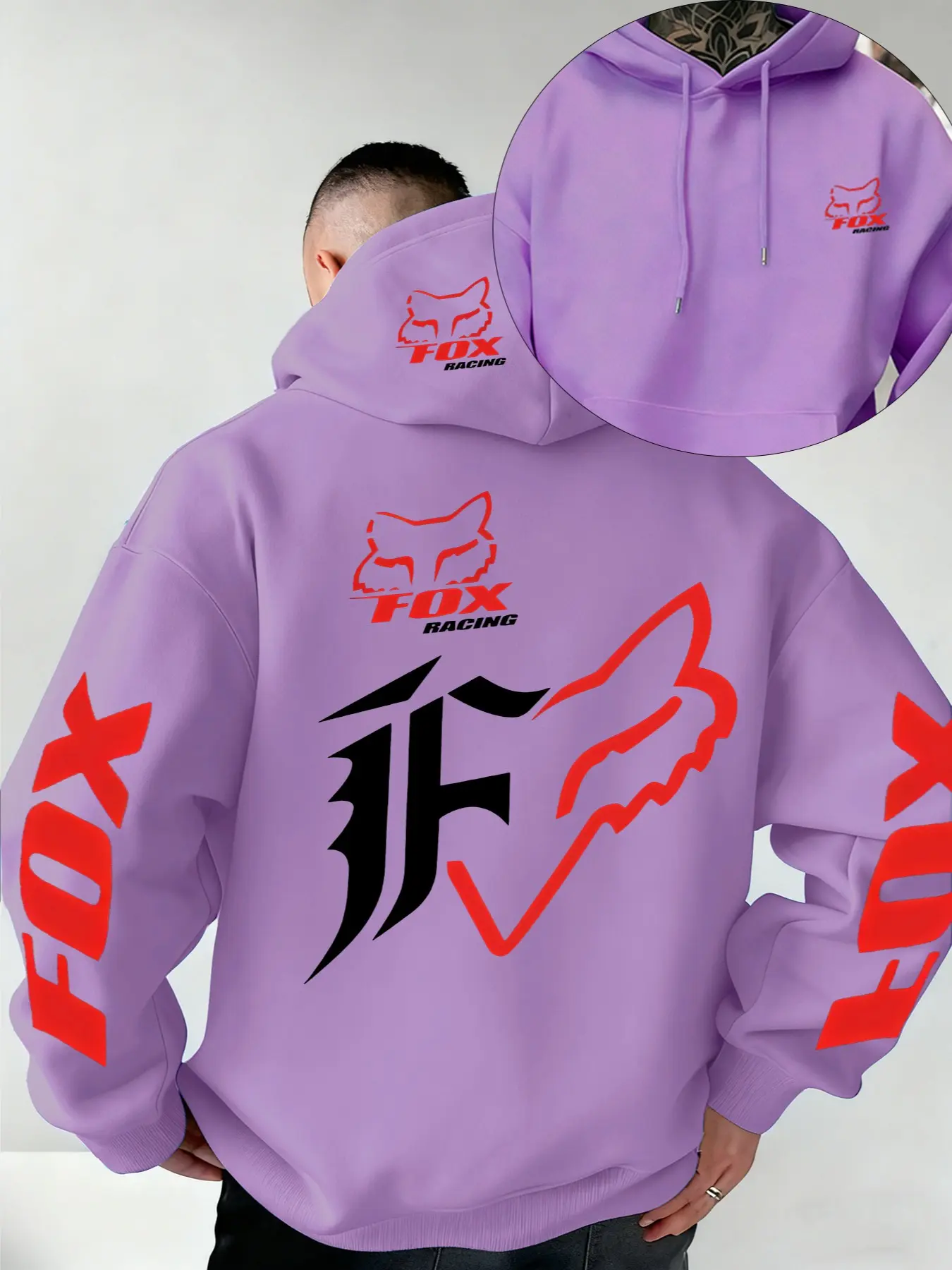 New Unisex Hooded Sweatshirt, Letter Print, Soft Stretch Knit Fabric, Standard Fit, Casual Daily Wear, Fun Style, Essential for Young Adults