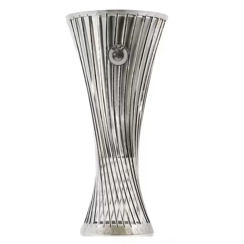 European Football League Trophy Model, Soccer Trophy, Vintage Resin Award, High-Quality Desktop Decor, Perfect Gift, Man Cave Resin Trophy Desk Decoration