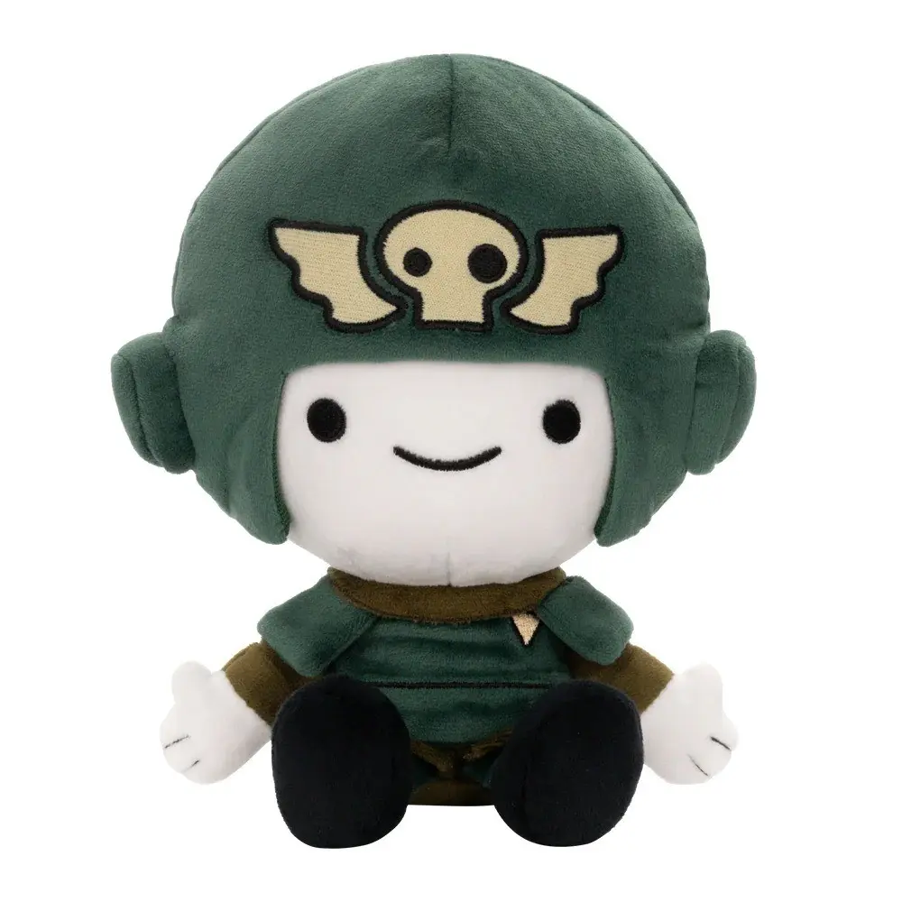 New Warhammer 40k Plushduk Plushie Soldier Stuffed Toy, Anime Game Merchandise Doll, Soft and Cozy Collectible Figure, Soft Huggable