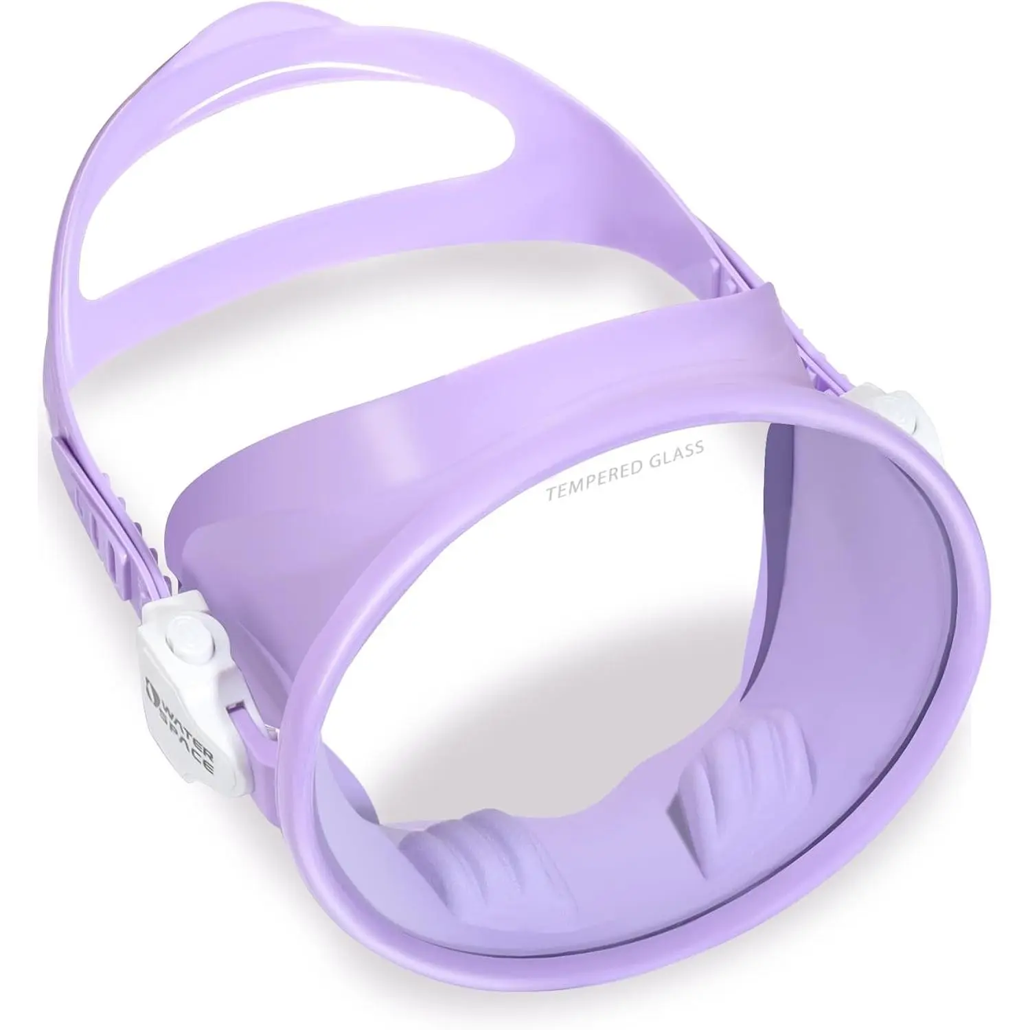 Diving Mask for Youth Adults Men Women Oval Tempered Glass Lens 180° Clear View Snorkeling Swimming