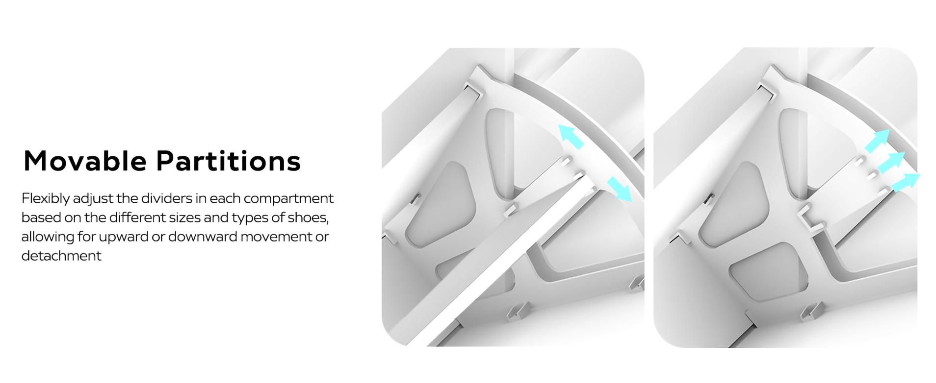 Shoe Cabinet,Hidden Slim Narrow Shoe Rack Cabinet with 4 Drawers for Entryway, Foyer,Hallway,Bedroom,Original Wood Color, (White/Vintage/Gray)