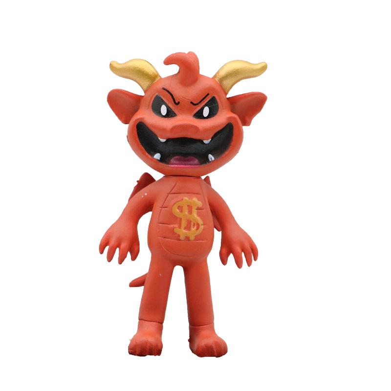 Nightmare Critters Chapter 4 Pianosaurus Doey Plush Yarnaby Toy Model Room Decoration Desktop Ornaments Birthdays Gifts Toys