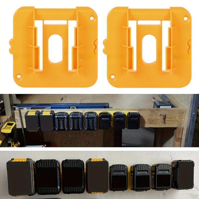 Battery Holder for Dewalt 18V 20V Cordless Battery, Compatible with DCB200/201/202/203/204 Battery, Power Tool Accessories