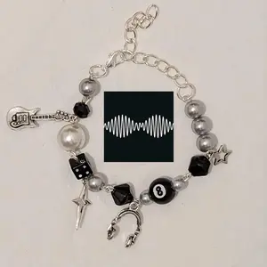8 ball bracelet  Arctic Monkeys themed charm bracelet