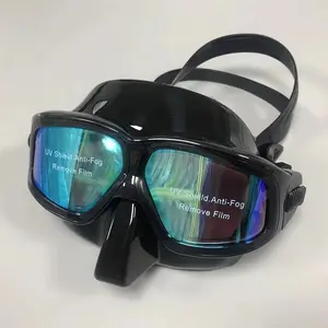 Free Diving Mask Transparent Silicone Snorkel Mask Low Volume Dive Gear, Available for Wholesale, Cross-Border Shipping