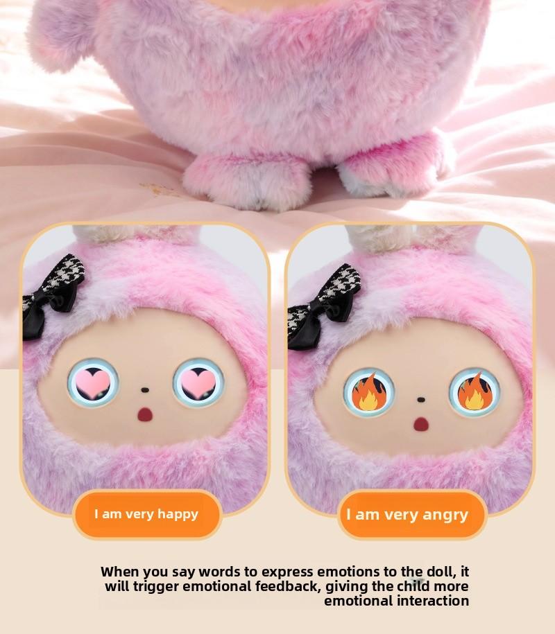 AI Smart Interactive Plush Toy,Talking Doll,eyes light up AI Robot, Kids Gift, Electronic Pet Companion for Children,Stuffed Toys,Robot toy, Interactive toy,