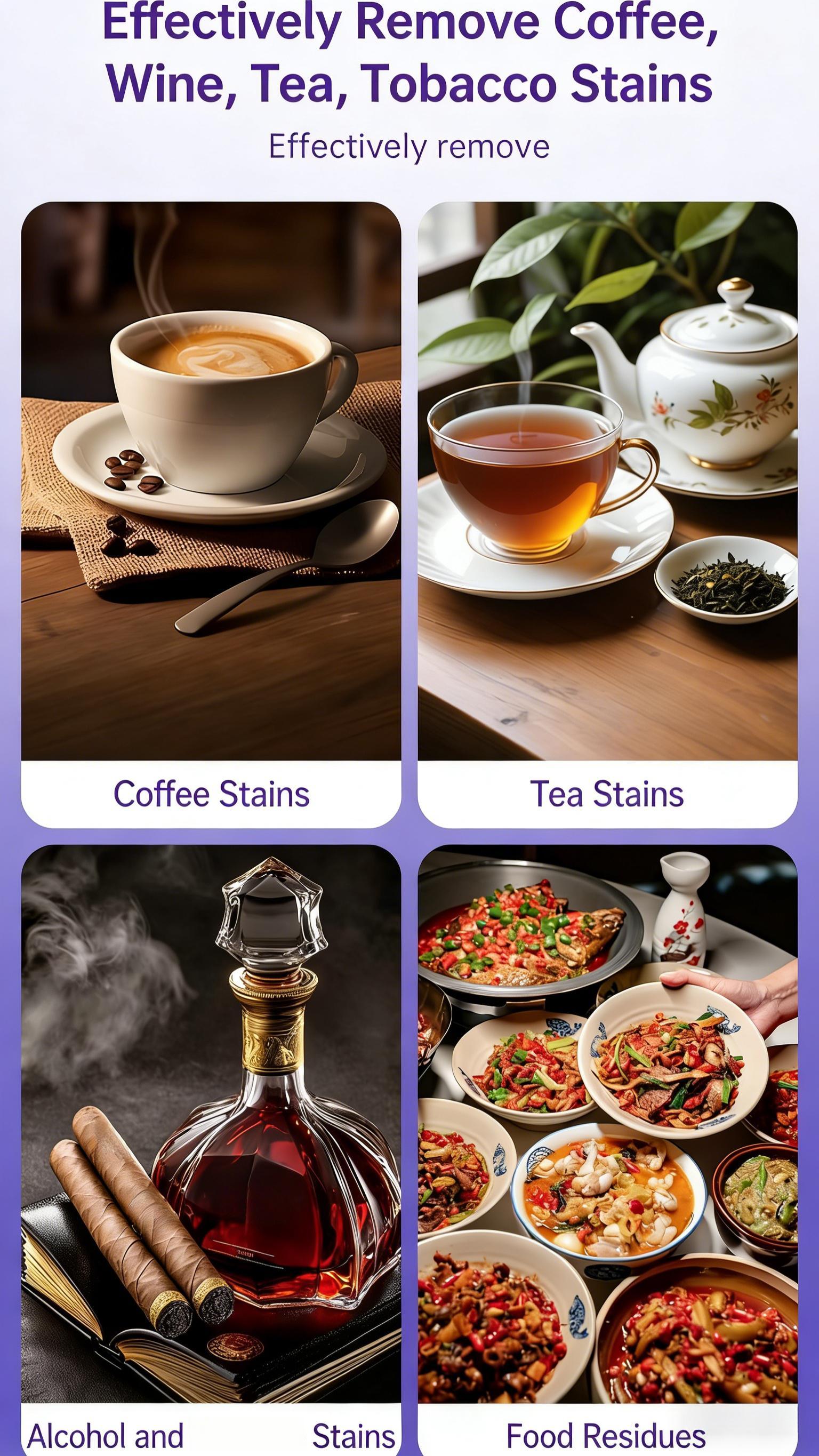 28 PCS teeth whitening strip pack - uses advanced optical whitening technology to remove coffee/tea/red wine/yellow stains, minty flavor, visible results in just 30 minutes a day.