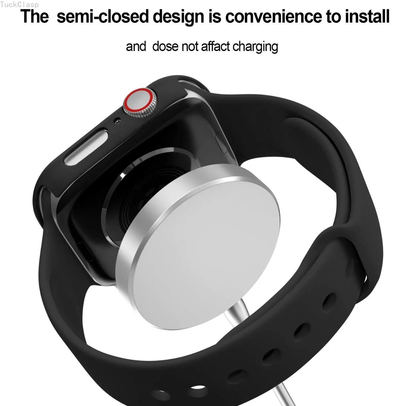 Apple Watch Protective Case, Full Coverage Screen and Body Protector, Compatible with iWatch Series 9, 8, 7, 6, 5, 4, 3, 2, 1, SE, and Ultra (2013–2022), Durable Scratch-Resistant Smartwatch Cover