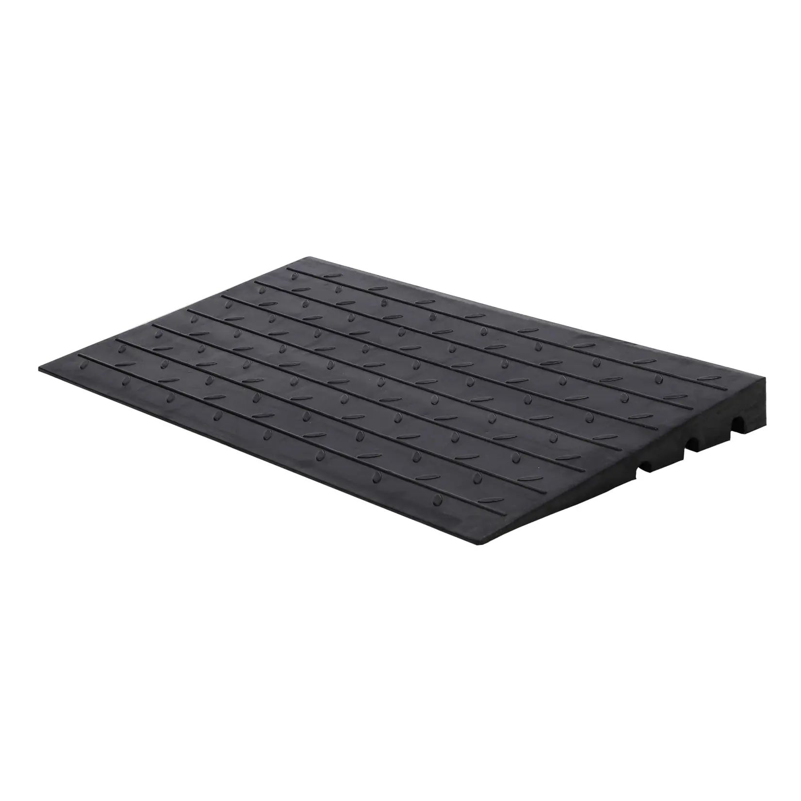 GARVEE Heavy Duty Rubber Curb Ramps - Various Sizes with 2.5" to 6" Rise Heights, Ideal for Trucks, Buses, Wheelchairs, and More; 15 Ton Capacity for Safe Mobility Solutions.