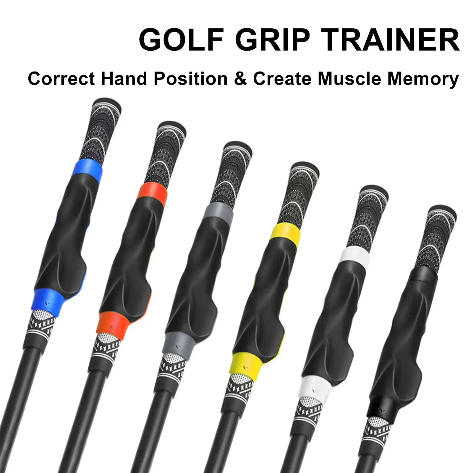 Golf Grip Trainer, Correct Swing Technique, Golf Grip Training Aid, Hand Position Correction, Proper Grip Posture, Golf Gift Set