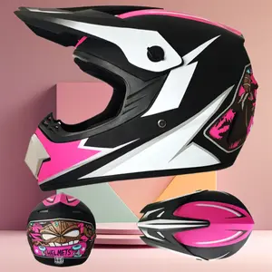 Full Face Helmet for Motorcycle, Stylish All-Round Protection Helmet for Kids & Teens, Suitable for Mountain Bike Downhill, Electric Bike Kart Riding & Daily Commuting