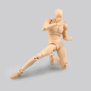 High Quality BODY KUN / BODY CHAN BJD Grey Color Ver. Black PVC Action Figure Collectible Model Toy