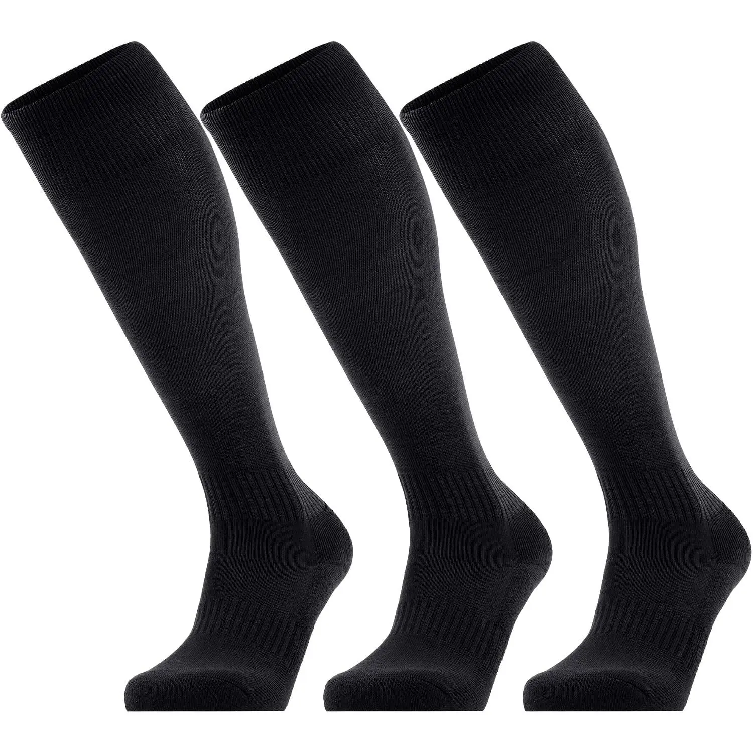 3 Pack Softball Soccer Socks Baseball Football Socks for Youth Men and Women